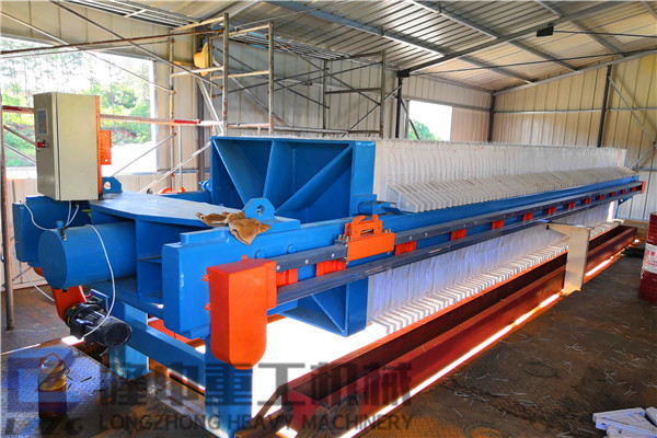 板框壓濾機(jī)工作原理解析